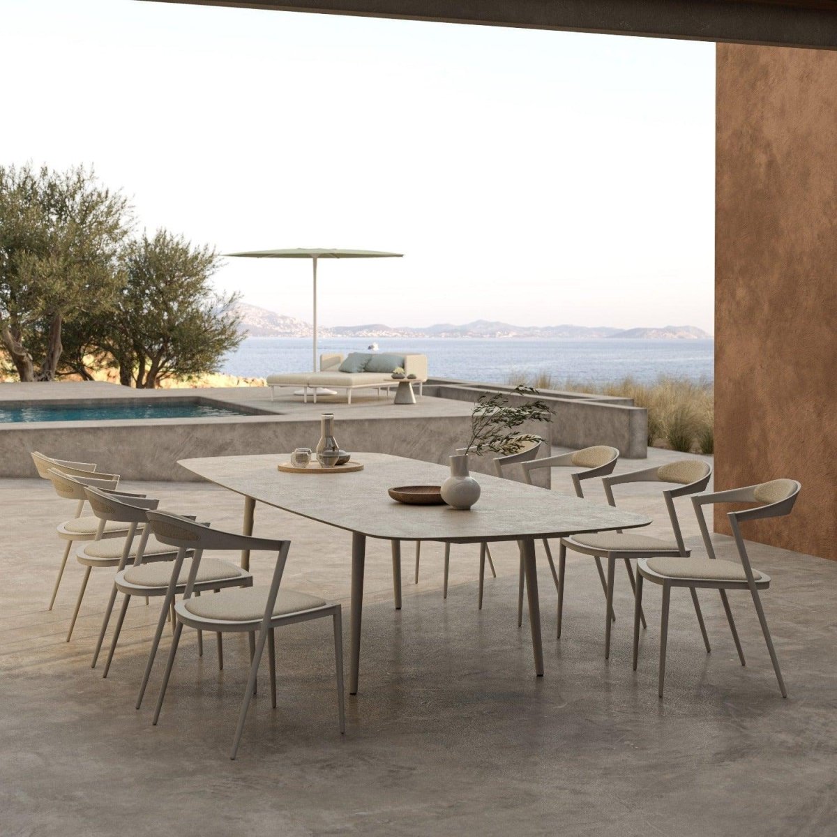 Royal Botania - Stuhl STYLETTO 55 Kieselstein - STY 55 PB | Homestorys