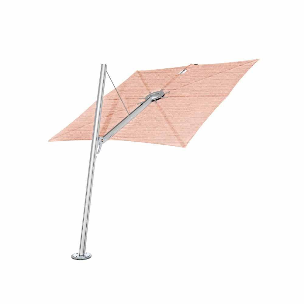 Sonnenschirm SPECTRA Forward Aluminium _ Umbrosa _SKU SP250ALU80F-NATURAL-UM-INGROUNDANCHORAGE