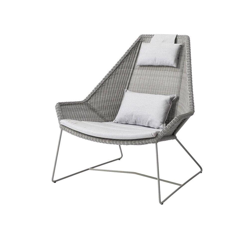 High-back armchair BREEZE