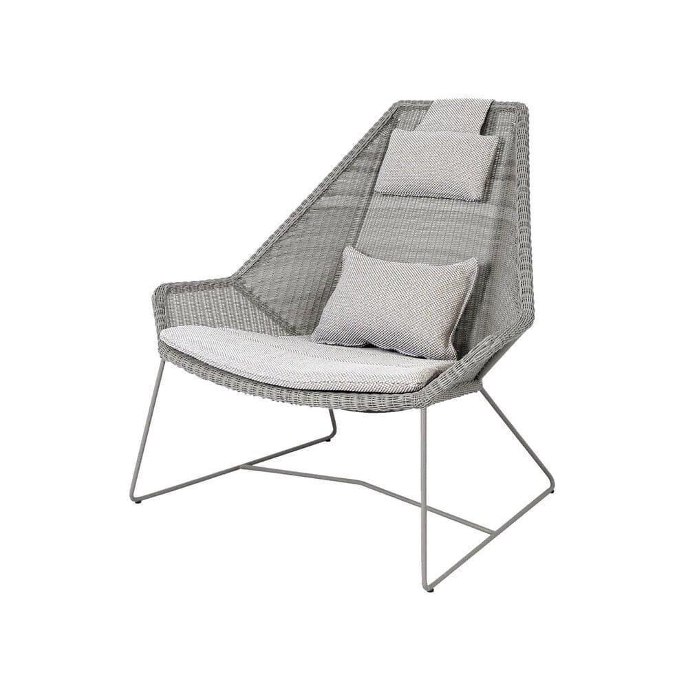 High-back armchair BREEZE