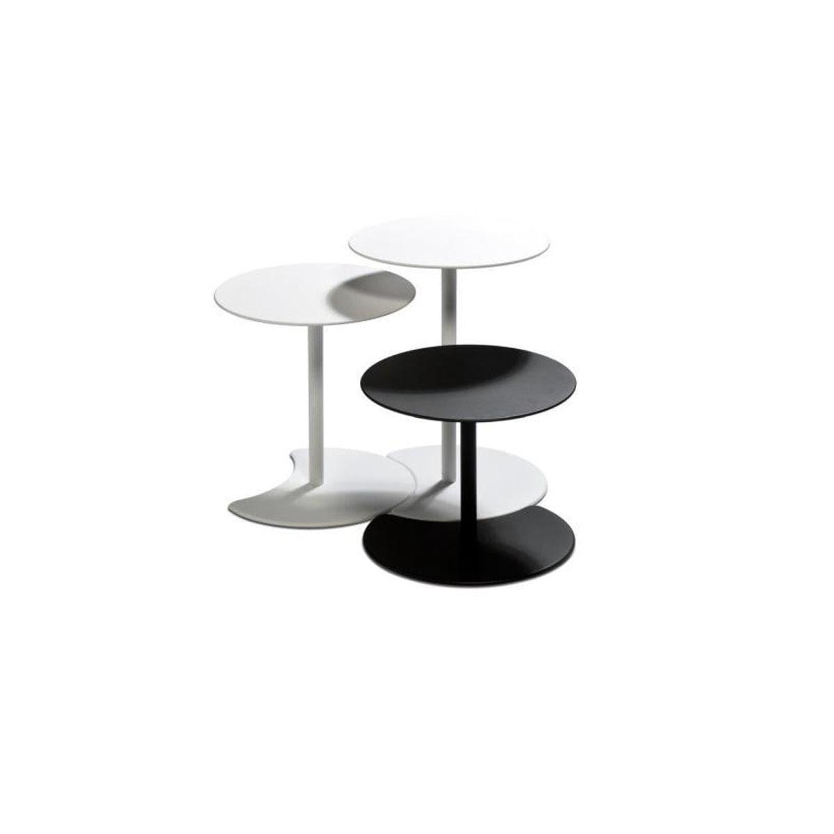 Beistelltisch DROPS - Ø40cm-Tribù-00 Weiß-30cm- | Homestorys