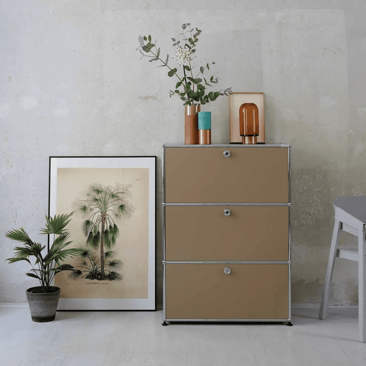 USM Haller - Kommode G1 - QS G1 Reinweiß | Homestorys