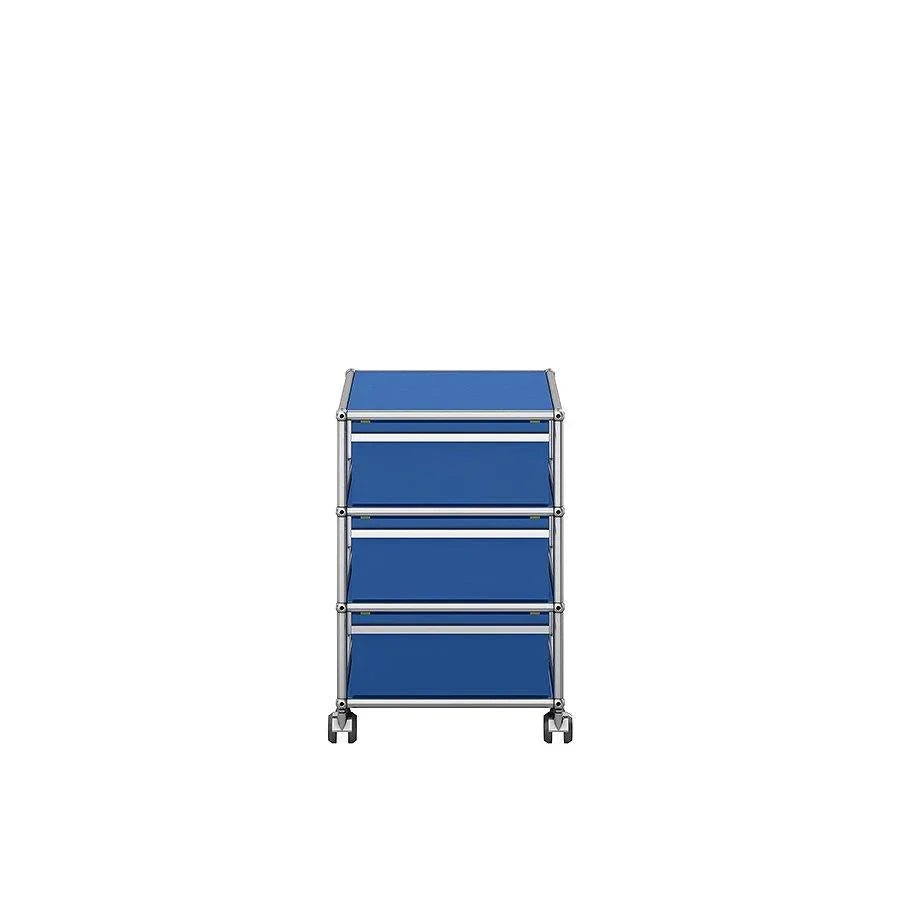 USM Haller - Rollcontainer M26 - QS M26 Enzianblau | Homestorys