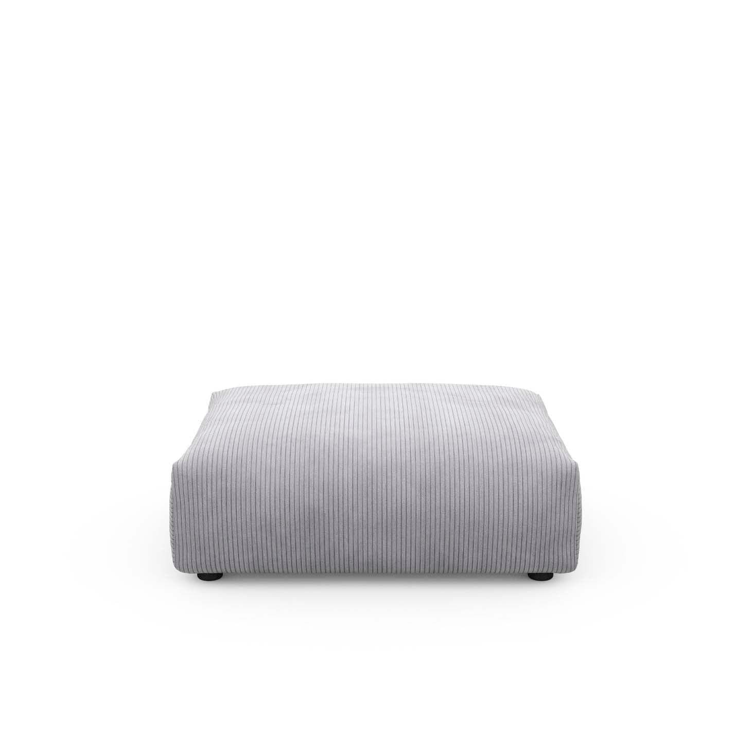 Vetsak Sofaelement Cord 105x84 in Light Grey – modernes Modul mit feiner Rippstruktur für gemütliche Räume