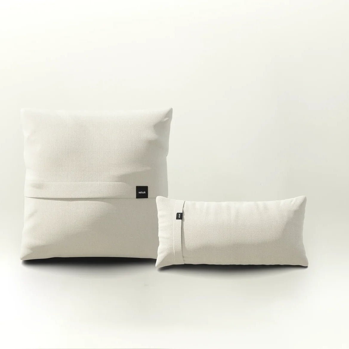 Vetsak - Gartenkissen SET 1 - vetsak-pillow-set01-Pique-Creme | Homestorys