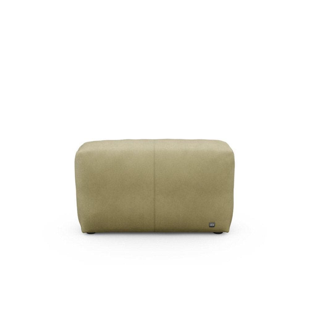 Vetsak Ledermodul 105x31 cm in Olive – elegantes, modulares Seitenteil für individuelle Sofakombinationen