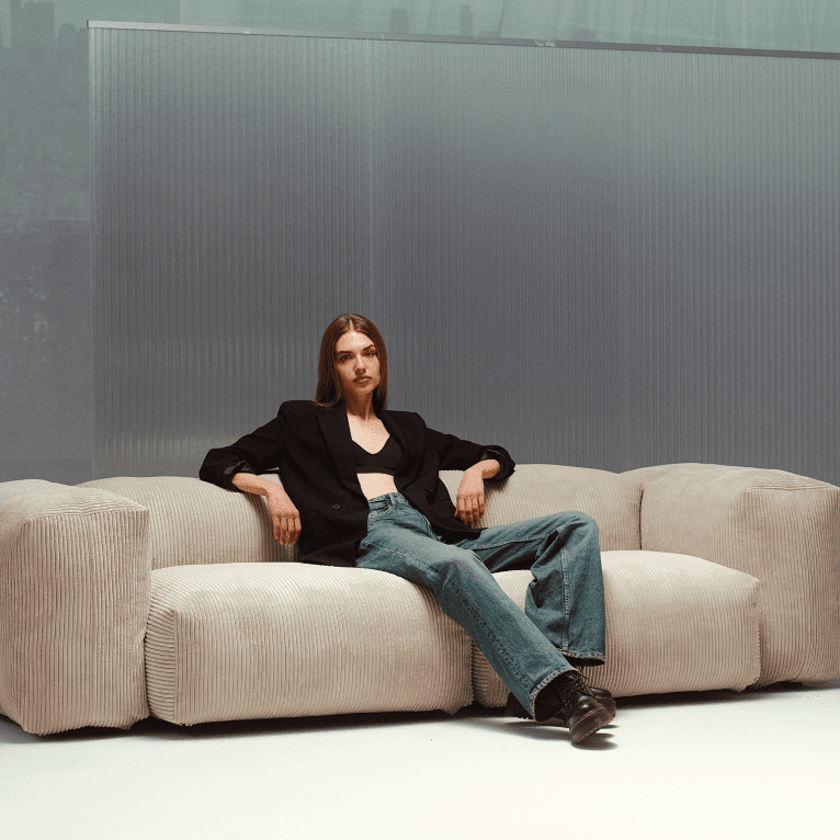 Vetsak - Modulares Sofa Seitenteil Pique - 63x31 - SI063031PP2402 | Homestorys