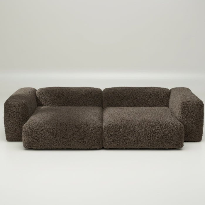 Vetsak - Modulares Sofa SET 02 - vetsak-modulsofa-set02-Doodle-Cacao-XL | Homestorys