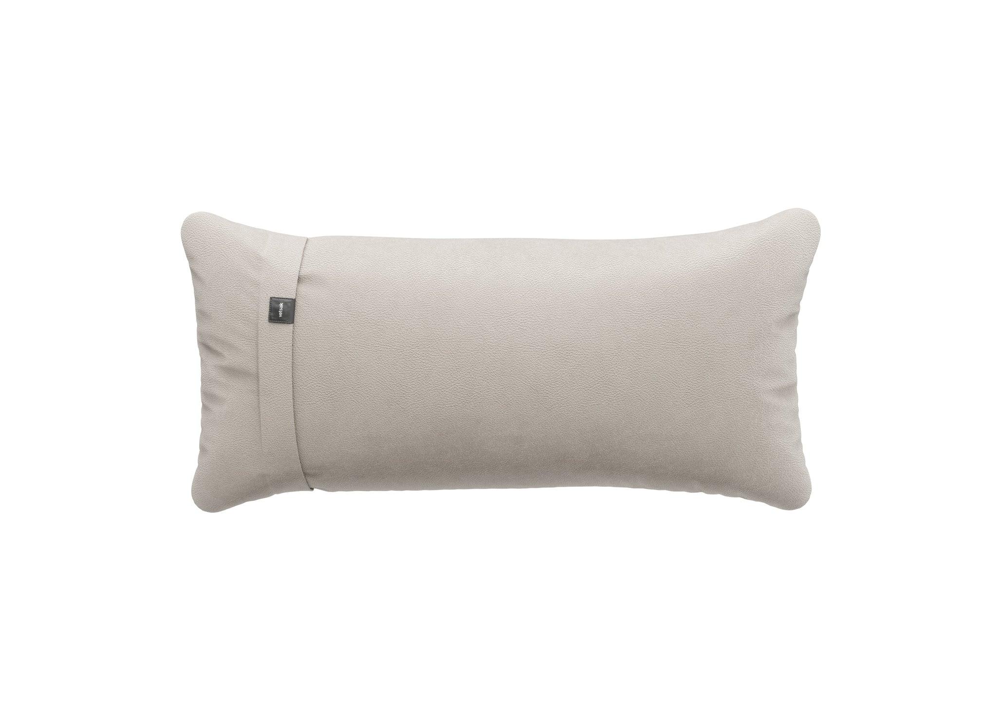 Vetsak Lederkissen PILLOW in Light Grey – modernes Wohnaccessoire mit eleganter Haptik