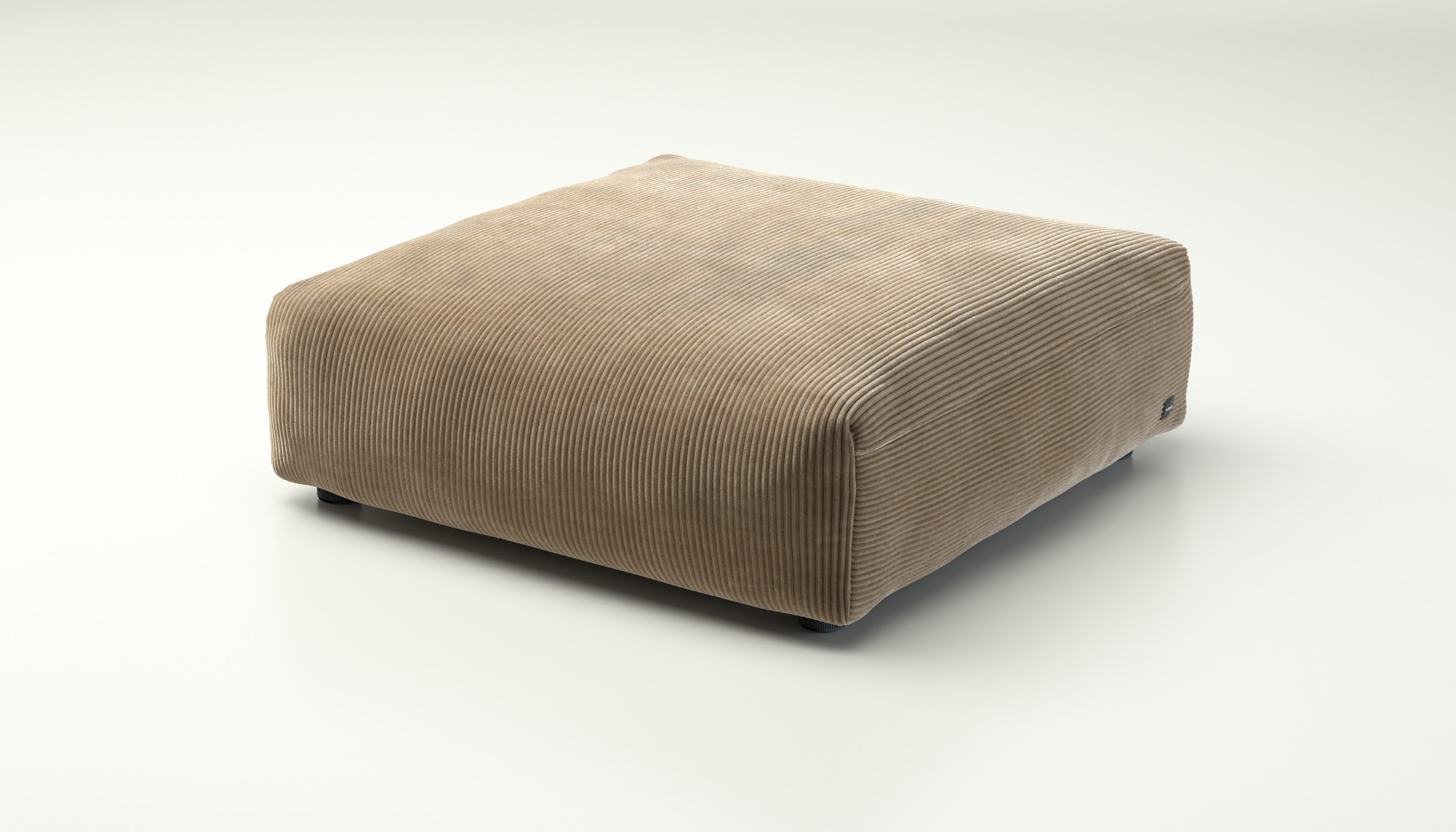 Vetsak XL Sofa Seat 105x105 cm Cord Velour Sand – großzügig & gemütlich