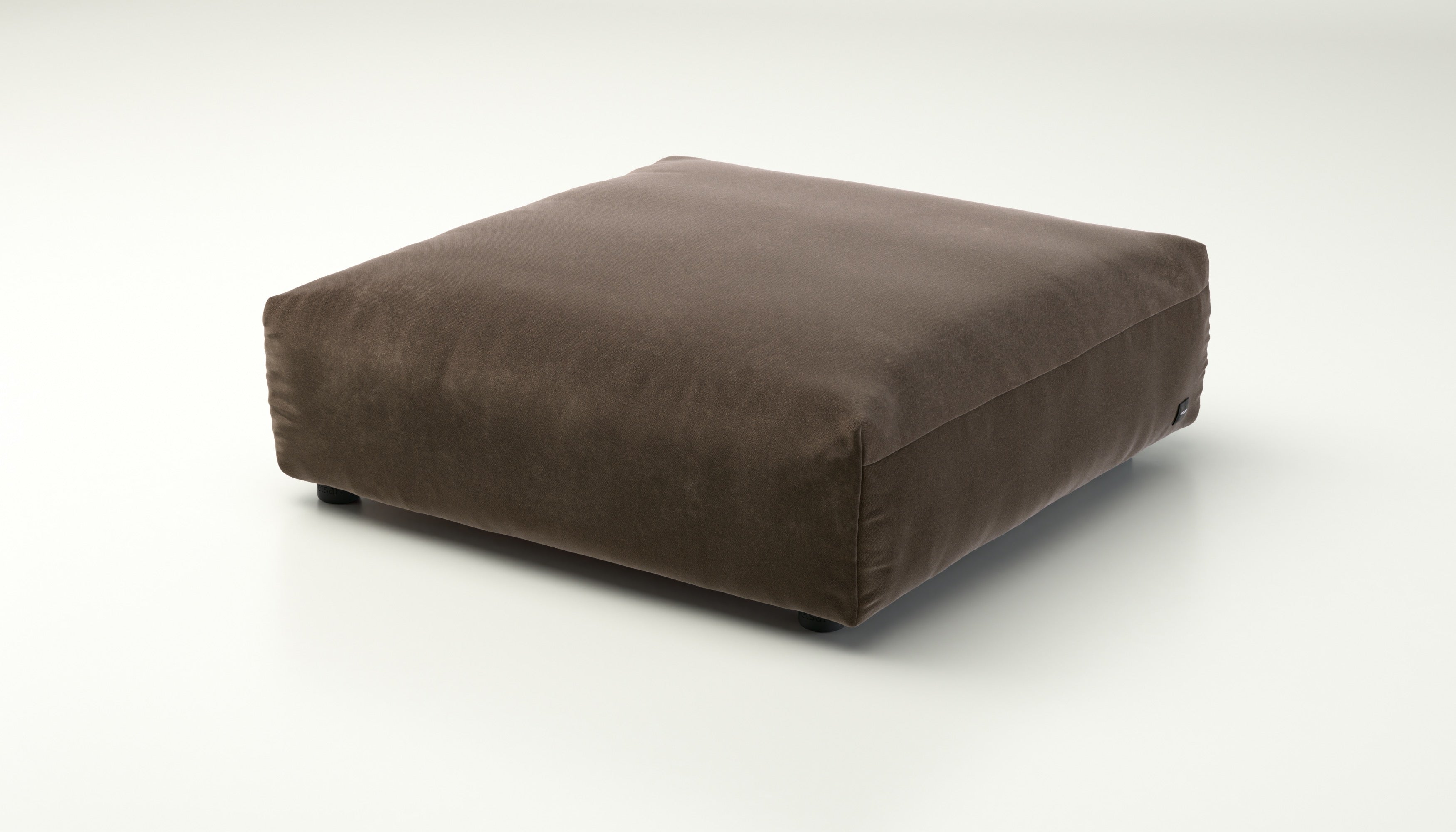 XL Sofa Sitzmodul 105x105 cm Suave Espresso – formschön & samtig