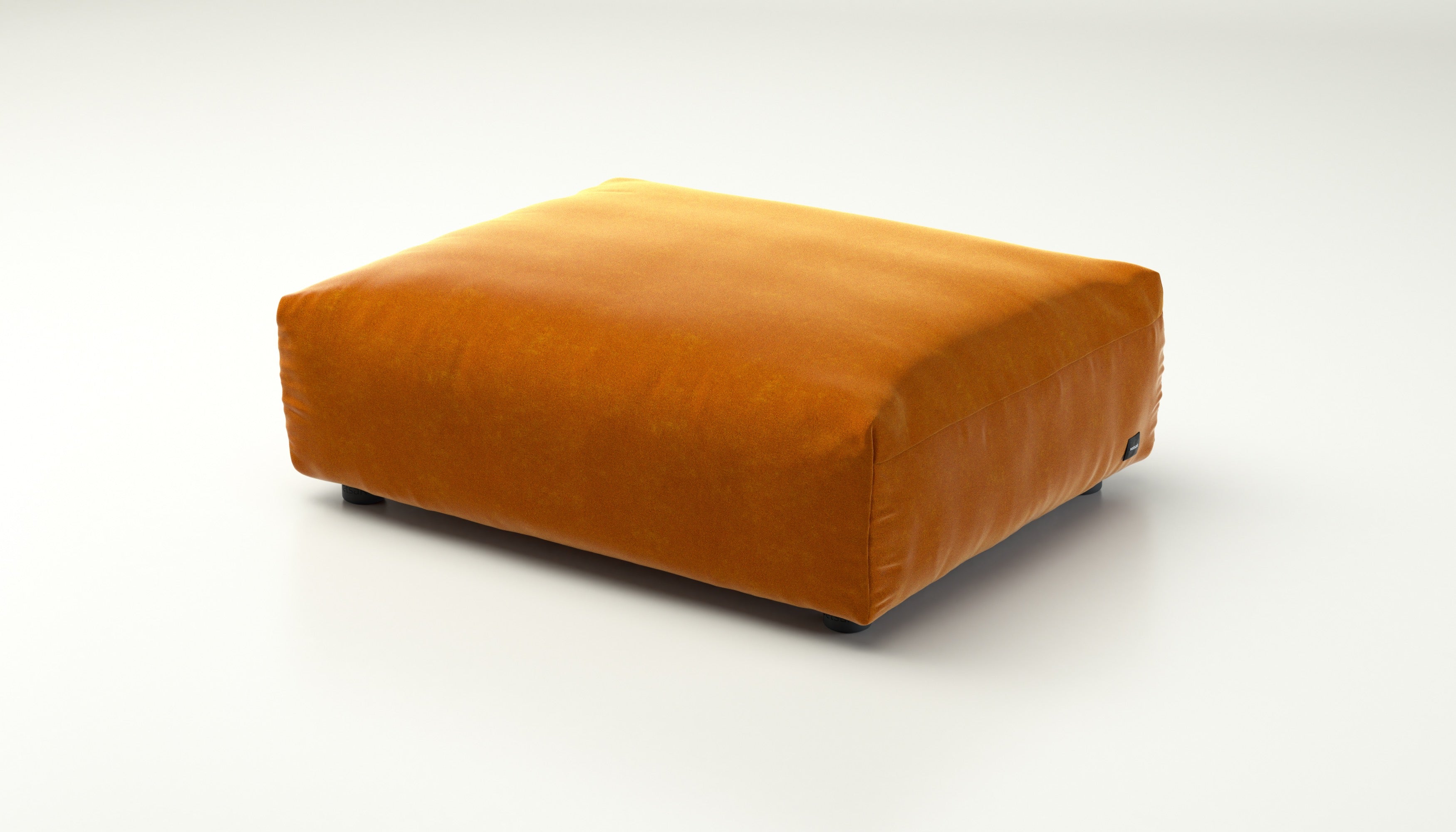 Sofaelement Large 105x84 cm Suave Orange Blaze – lebendiger Farbton für Design-Liebhaber