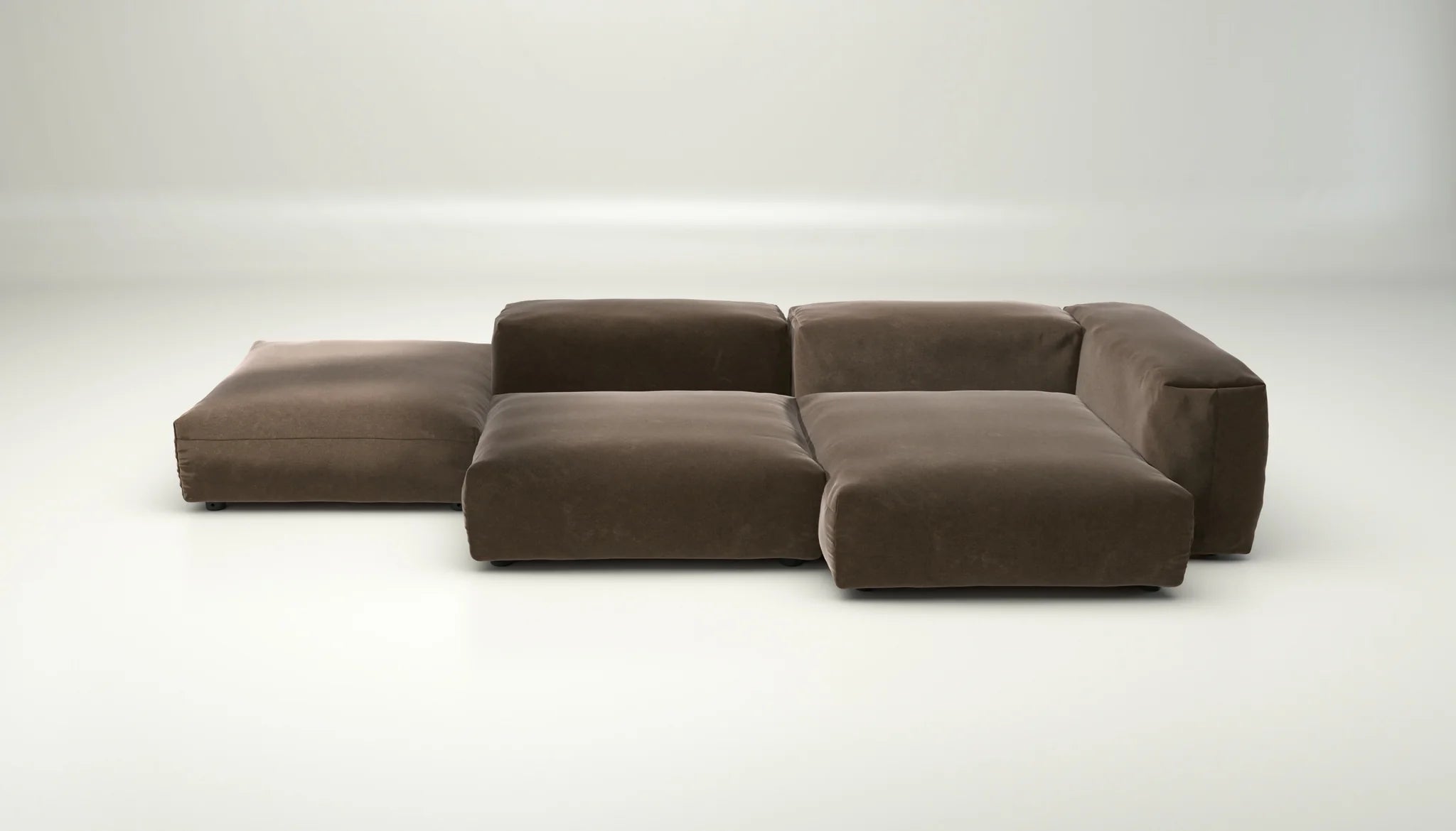 Sofa Set 09 Suave Espresso – dunkles Vetsak Sofa für warme, elegante Wohnkonzepte