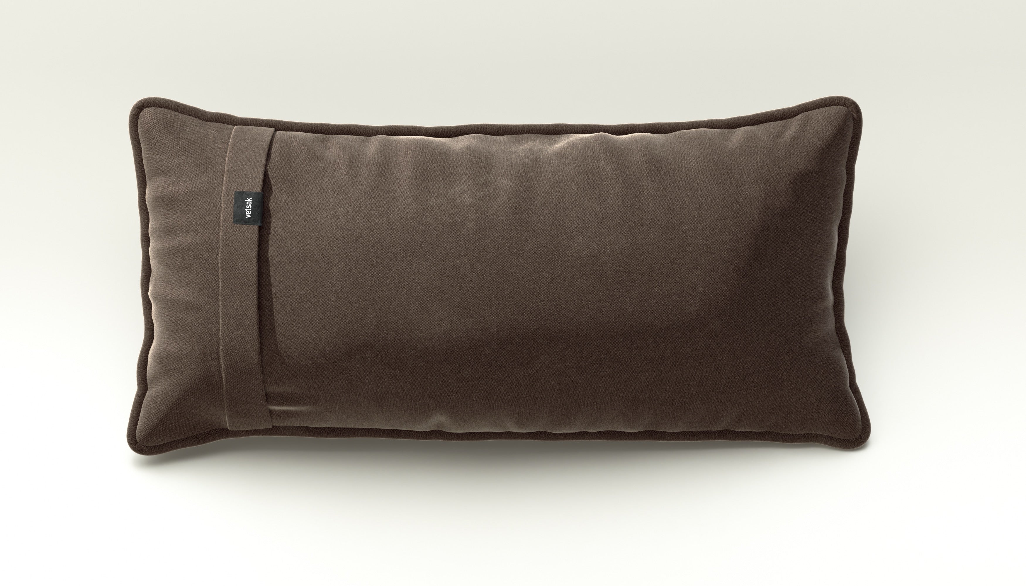 Kleines Kissen in Suave Espresso – kompakt, weich und elegant