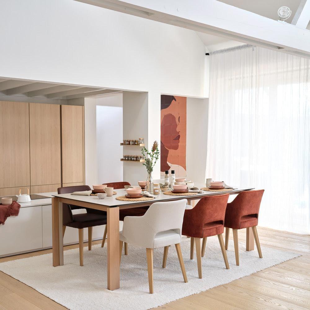 Esstisch TERRA T0500 - Keramik & Nussbaum | Mobitec | Homestorys