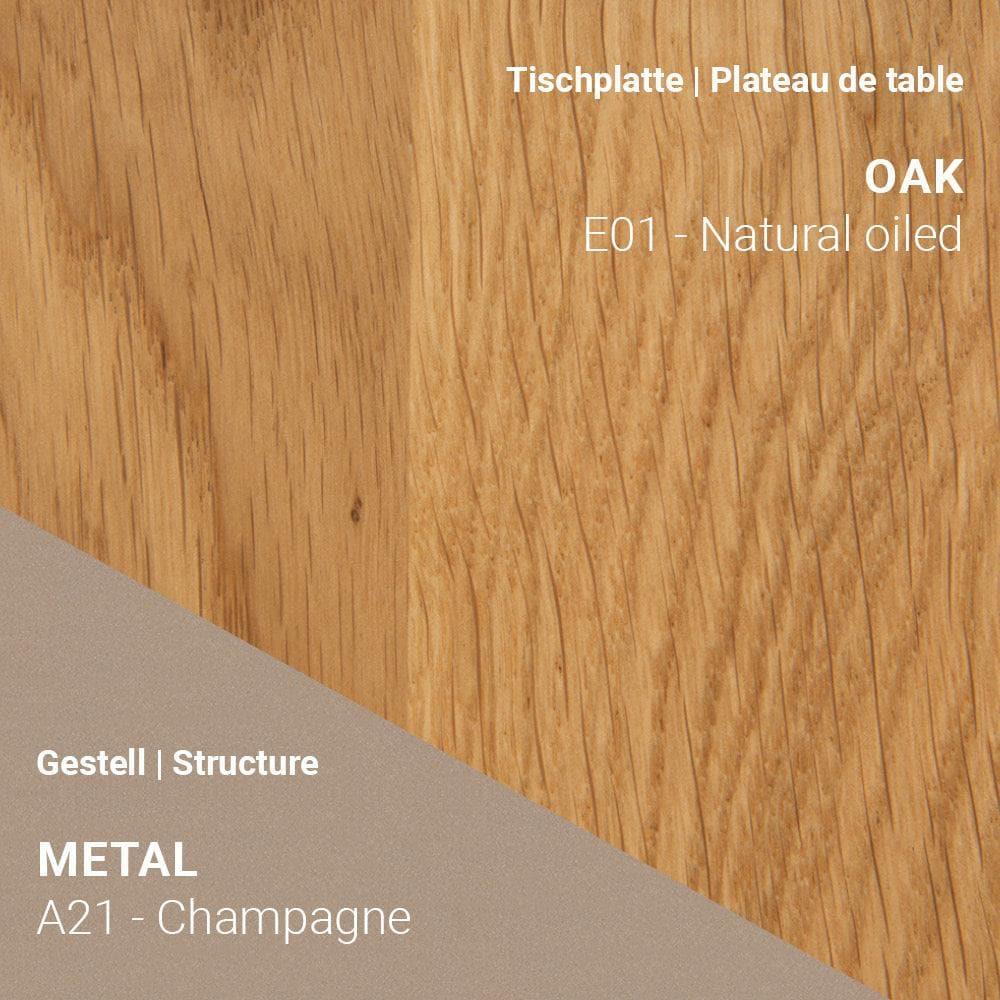 Esstisch FLOAT T0100 - Eiche | Mobitec | Homestorys