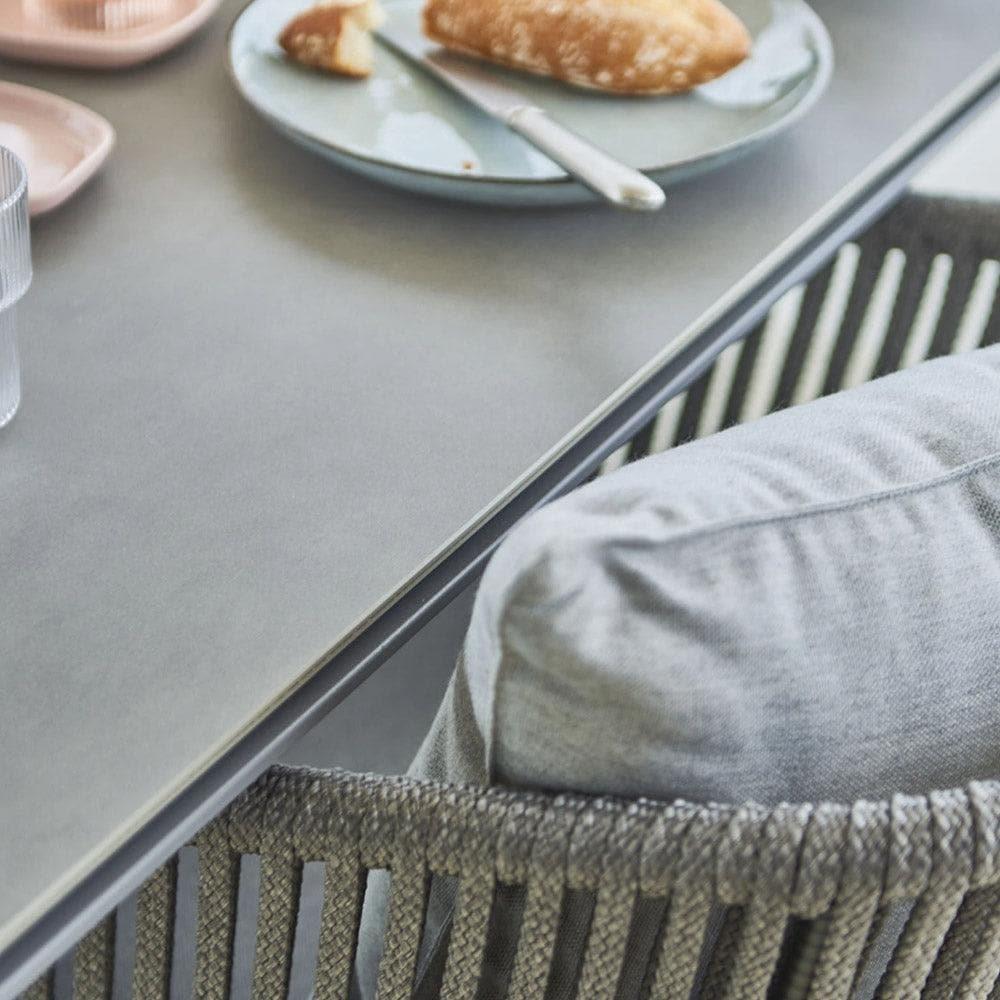 Cane-line PURE Esstisch 100cm - Lavagrau - Original Homestories