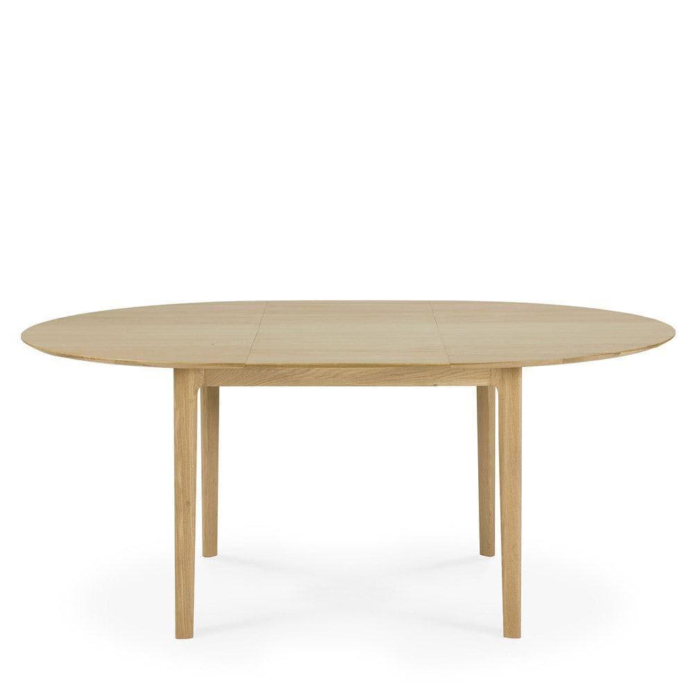 Ausziehtisch BOK Rund Eiche | Ethnicraft | Homestorys