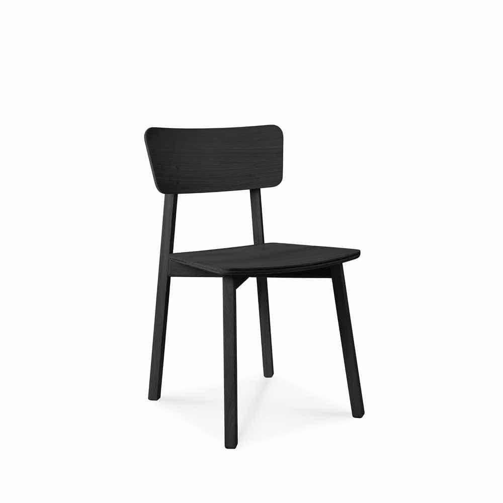 Stuhl CASALE  Eiche schwarz | Ethnicraft | Homestorys