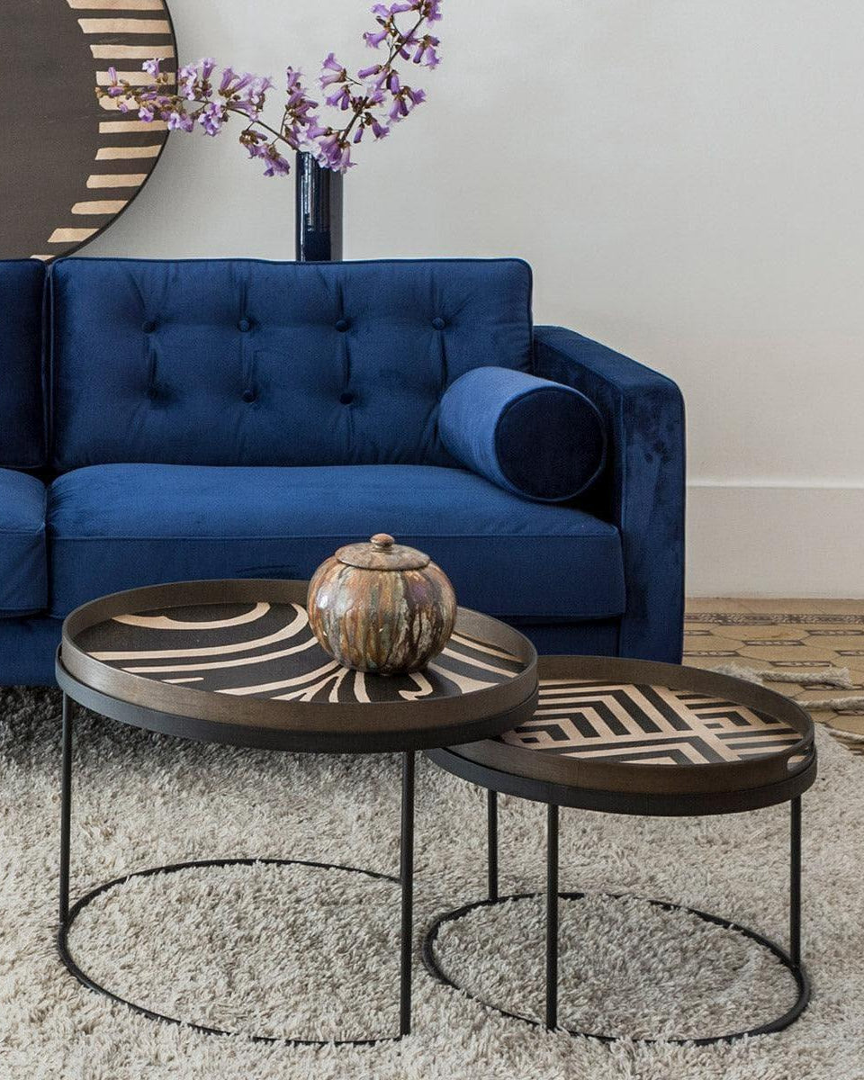 Tablett-Couchtisch ROUND - Ø62/Ø49 | Ethnicraft | Homestorys