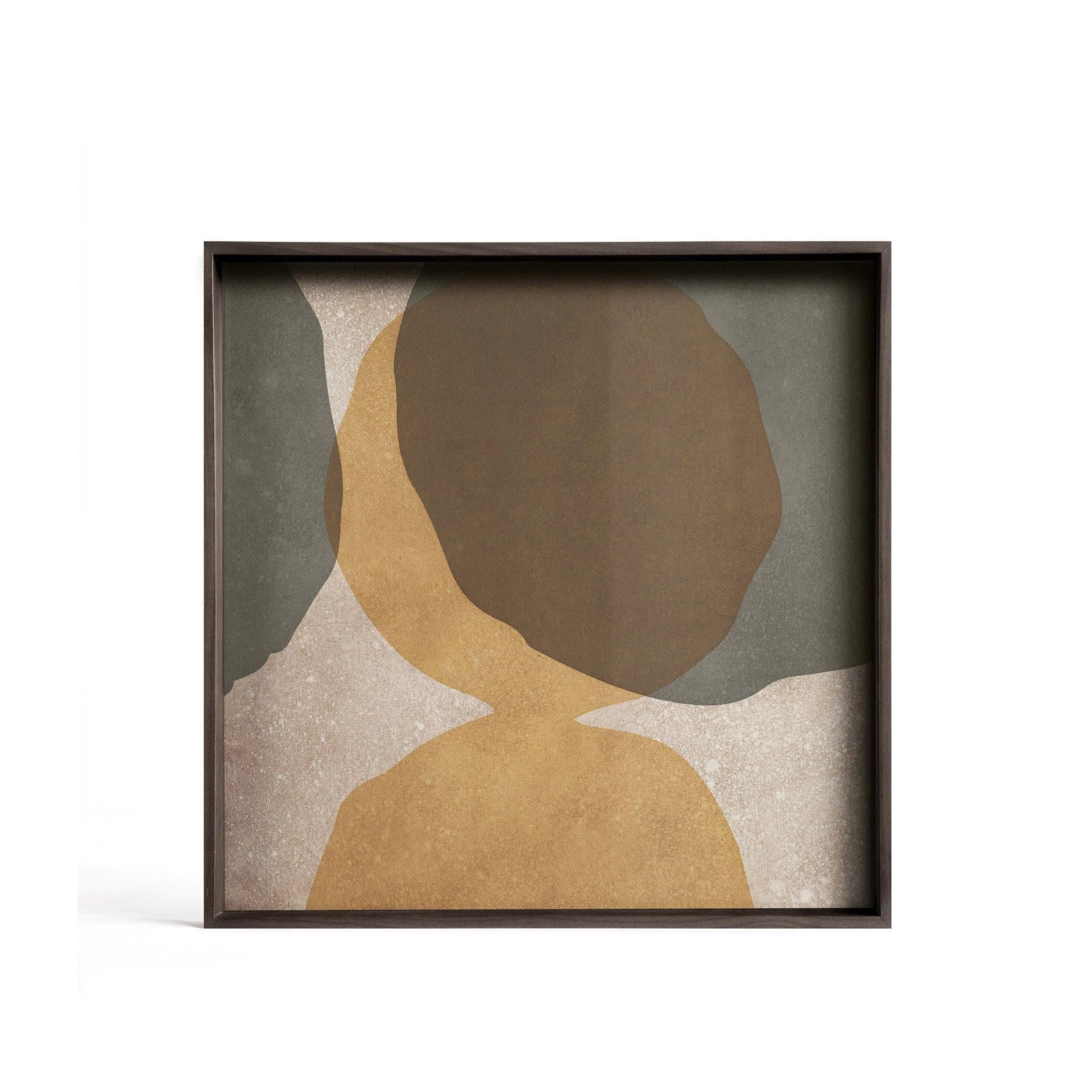 Glastablett TRANSLUCENT LAYERS Overlapping Dots - 38x38 | Ethnicraft | Homestorys