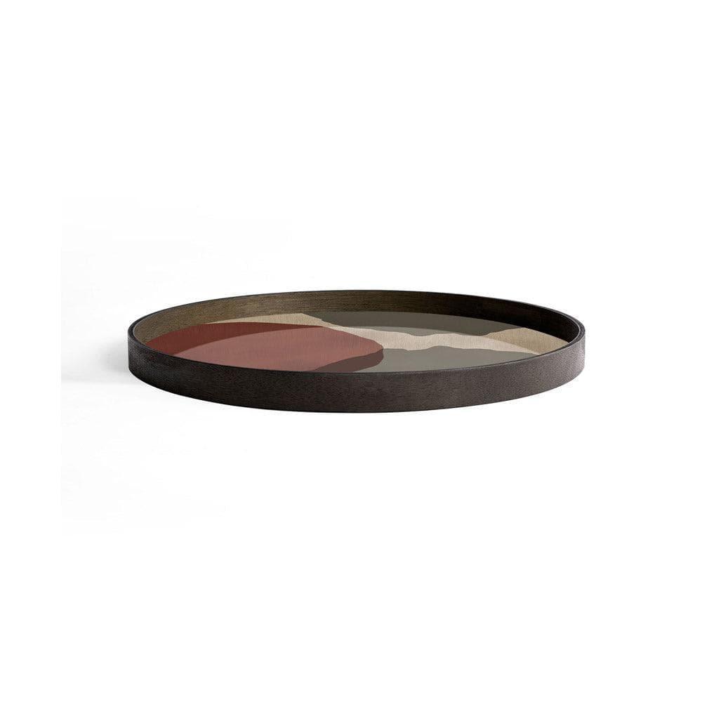 Tablett TRANSLUCENT SILHOUETTES Overlapping Dots - Ø61 | Ethnicraft | Homestorys