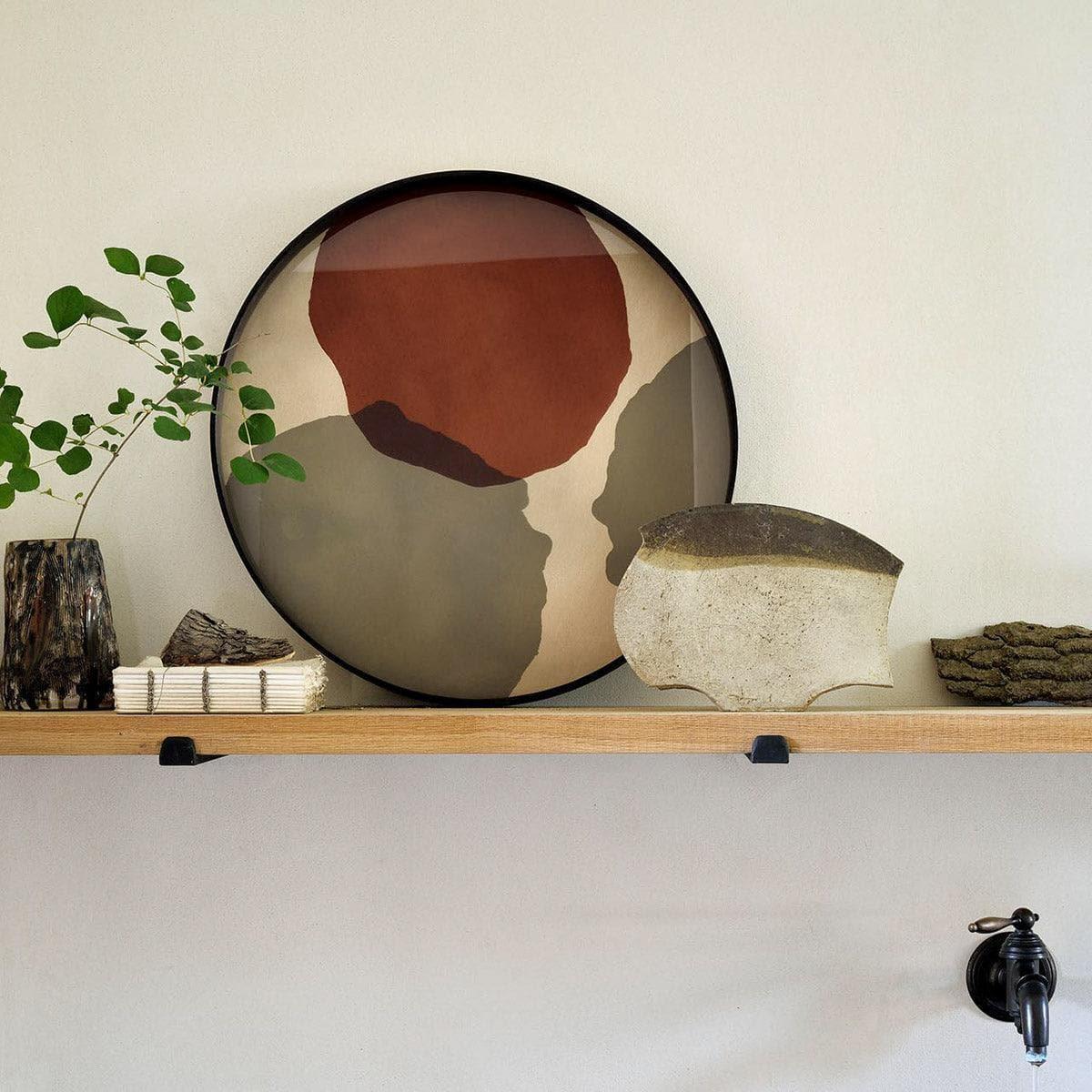 Tablett TRANSLUCENT SILHOUETTES PINOT Layered Dots - Ø48 | Ethnicraft | Homestorys