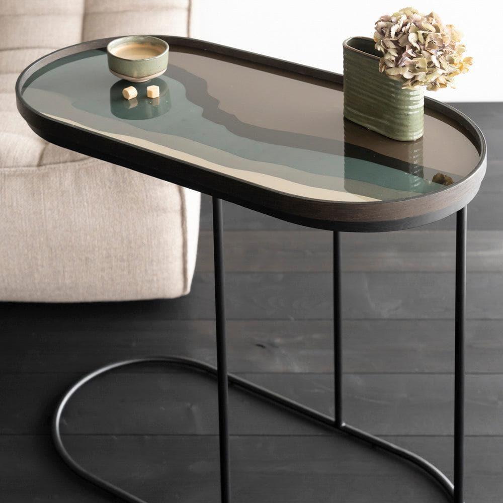 Glastablett WABI SABI Graphite Oblong - 71x36 | Ethnicraft | Homestorys