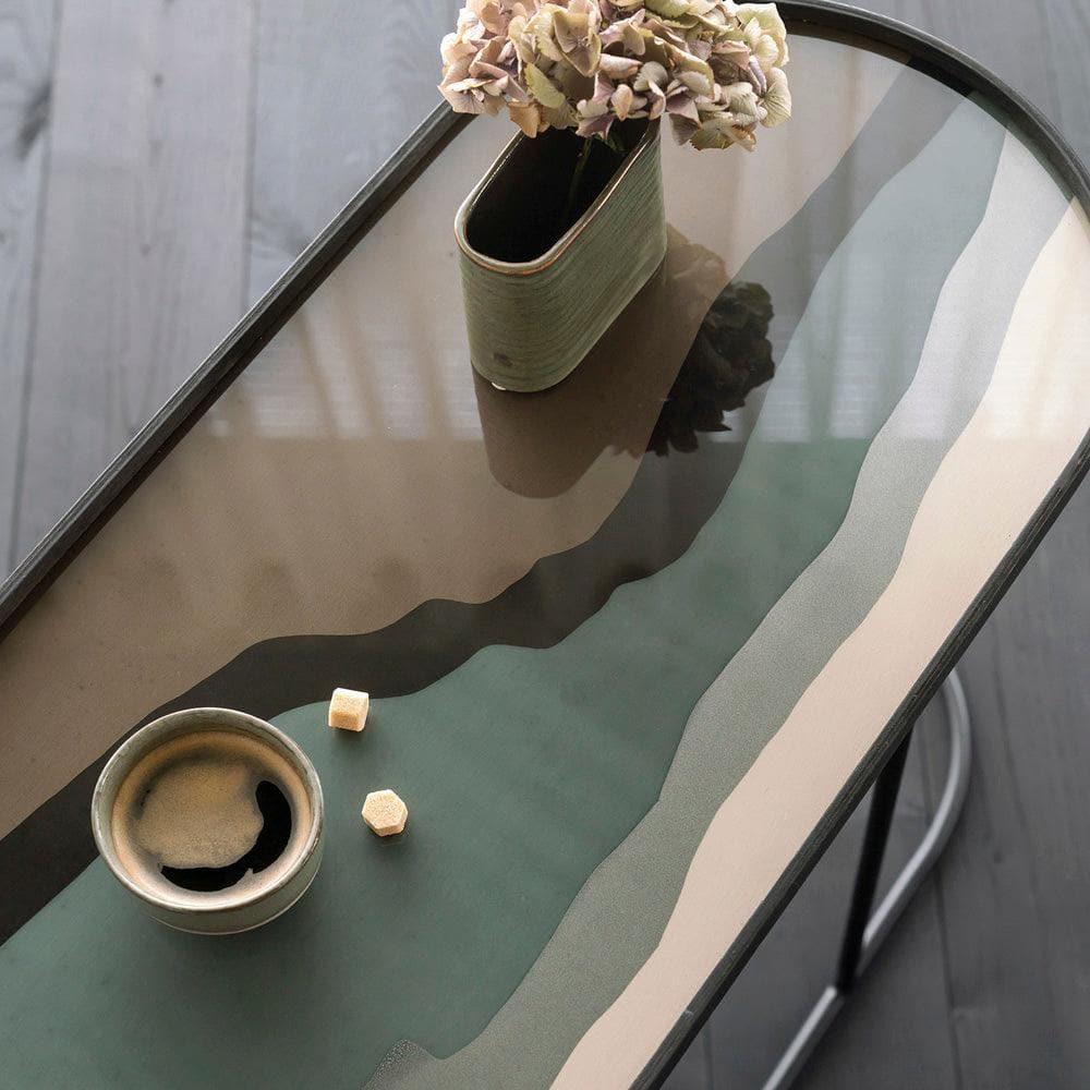 Glastablett WABI SABI Graphite Oblong - 71x36 | Ethnicraft | Homestorys