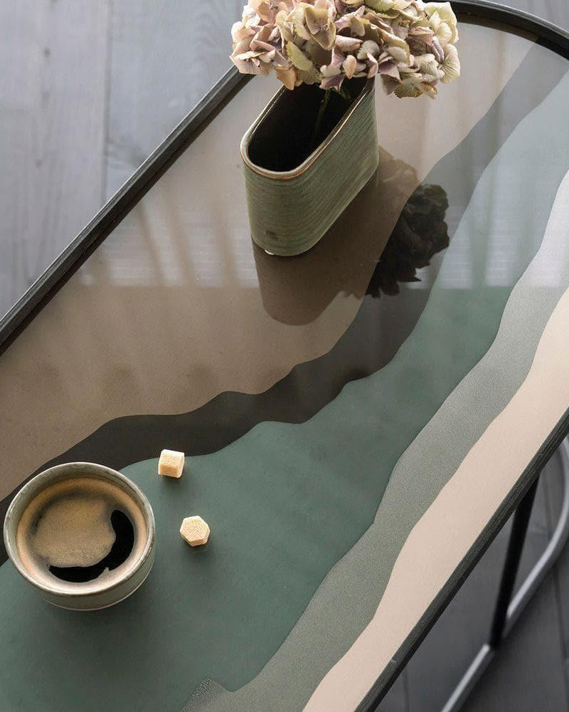 Glastablett WABI SABI Graphite Oblong - 71x36 | Ethnicraft | Homestorys