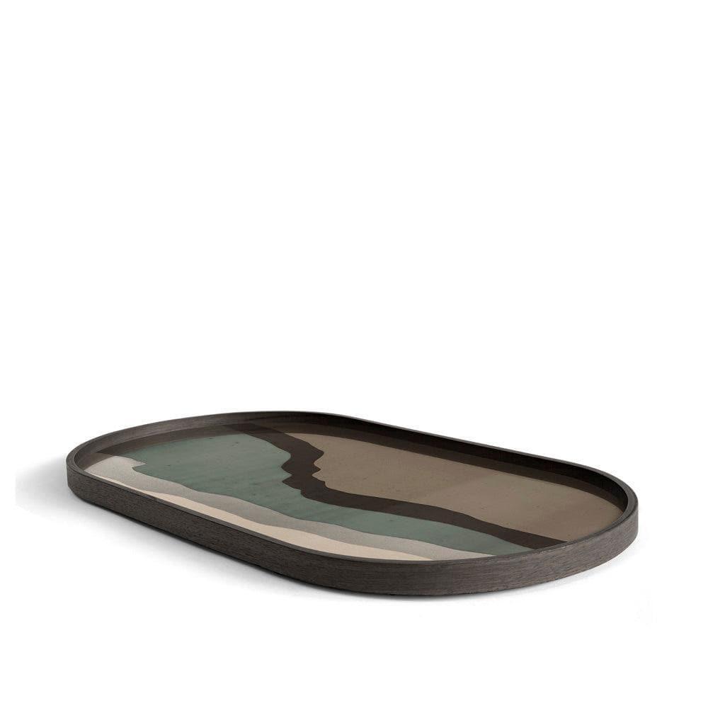 Glastablett WABI SABI Graphite Oblong - 71x36 | Ethnicraft | Homestorys