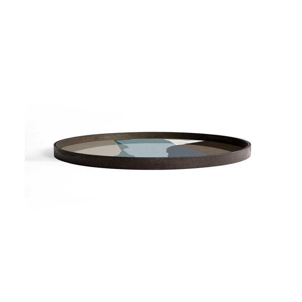 Tablett WABI SABI Graphite Rund - Ø92 | Ethnicraft | Homestorys