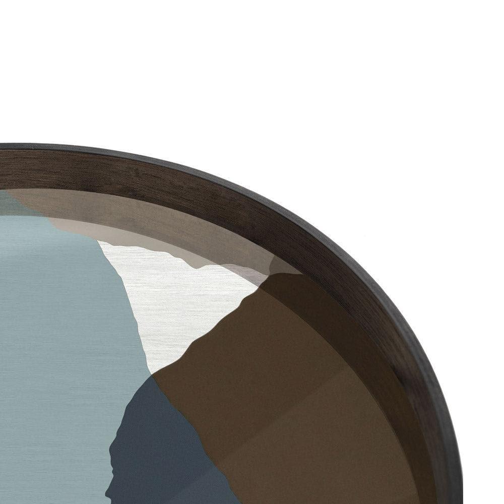 Tablett WABI SABI Graphite Rund - Ø92 | Ethnicraft | Homestorys