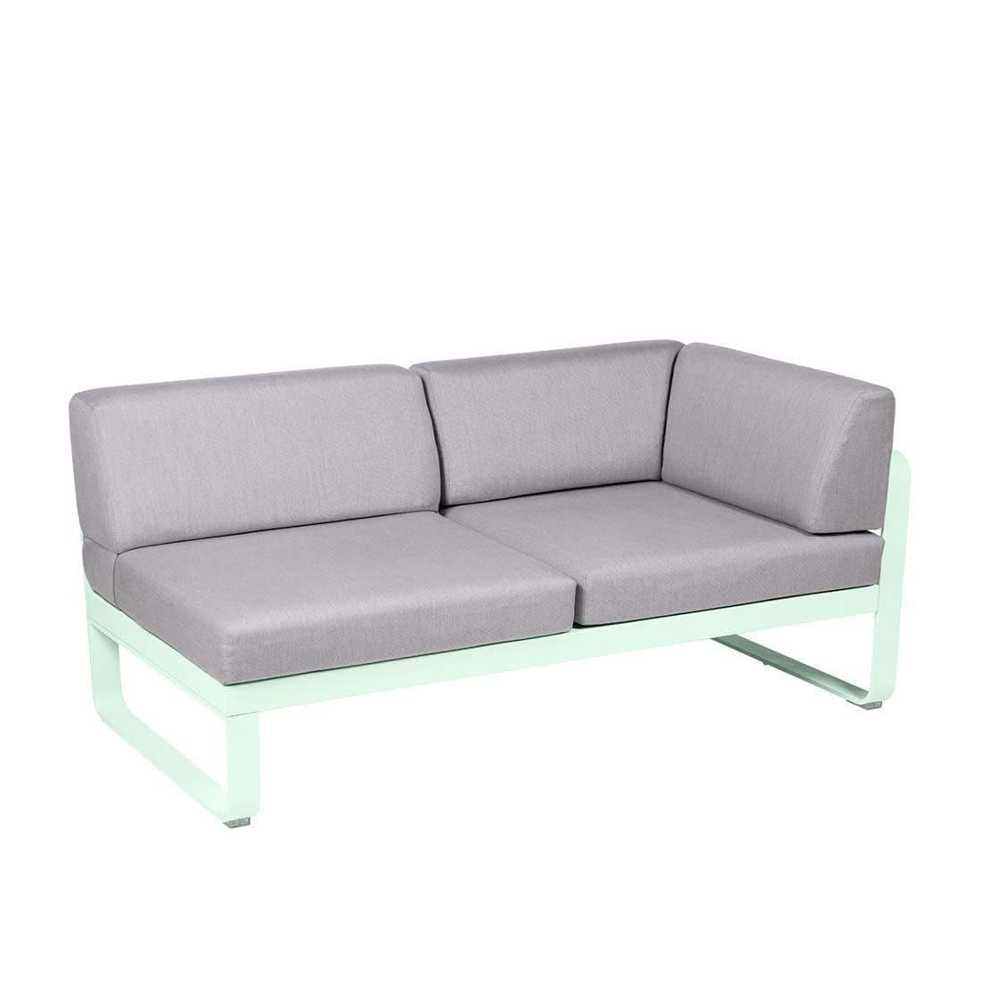2-Sitzer Eckelement BELLEVIE mit Seitenkissen - Rechts | Fermob | Homestorys