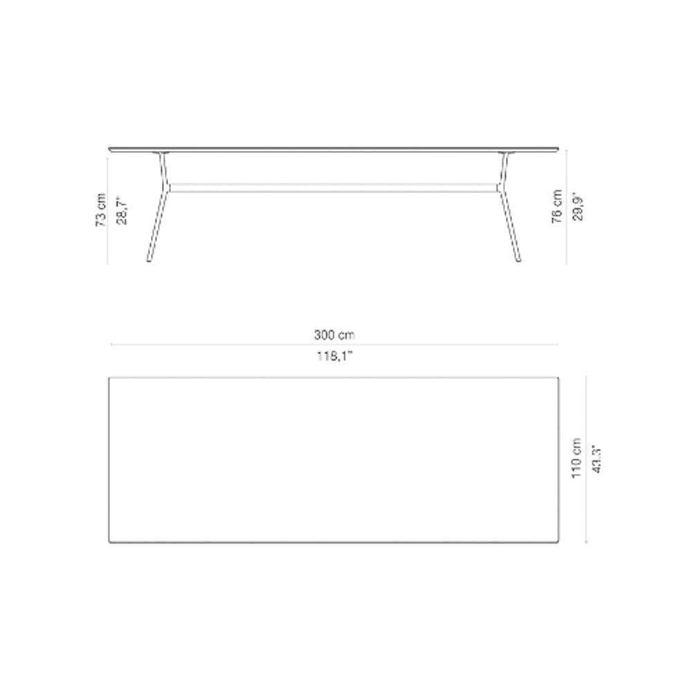 Tribù BRANCH Esstisch 300cm - Original Homestories