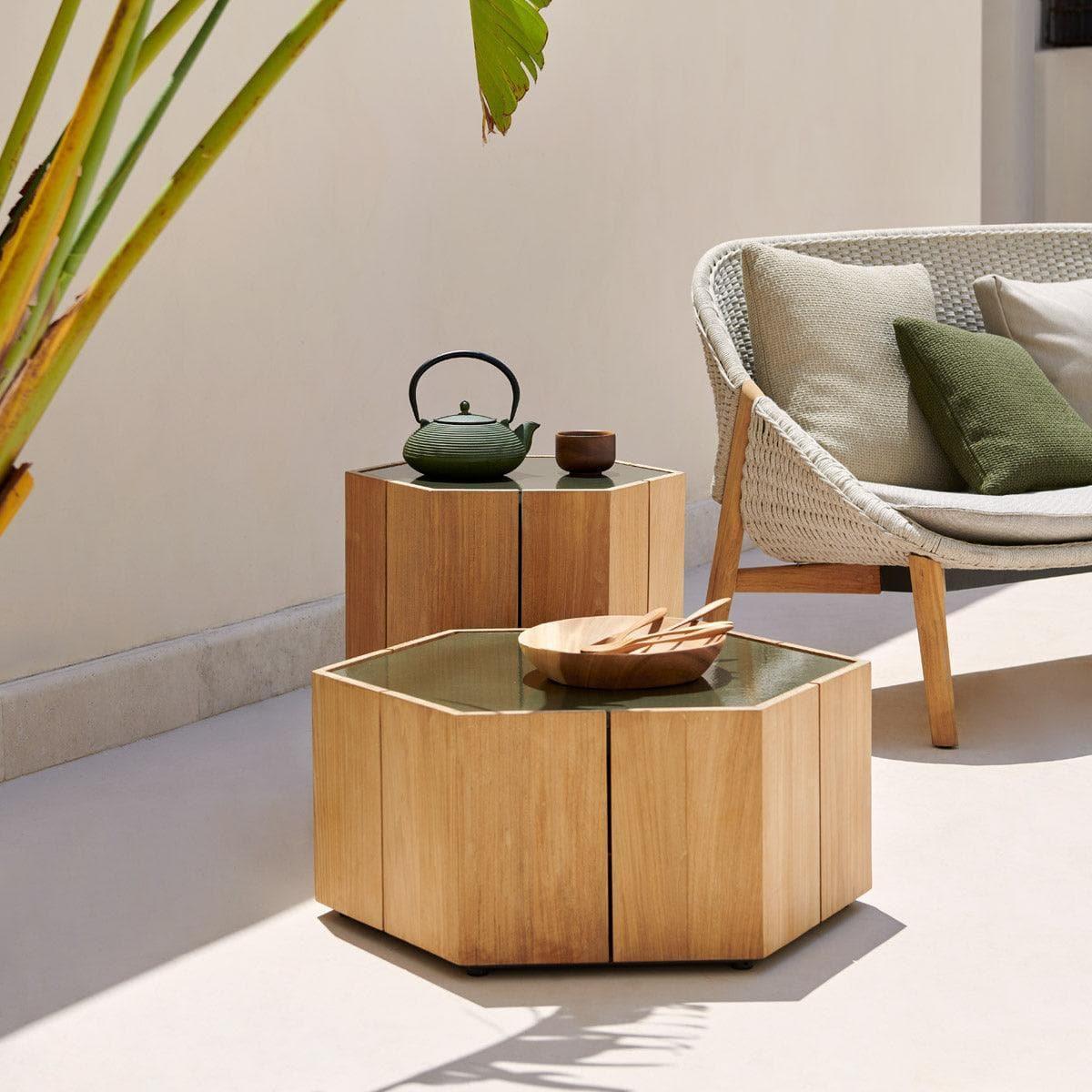 Tribù HEXAGON table d'appoint basse - Homestorys Original