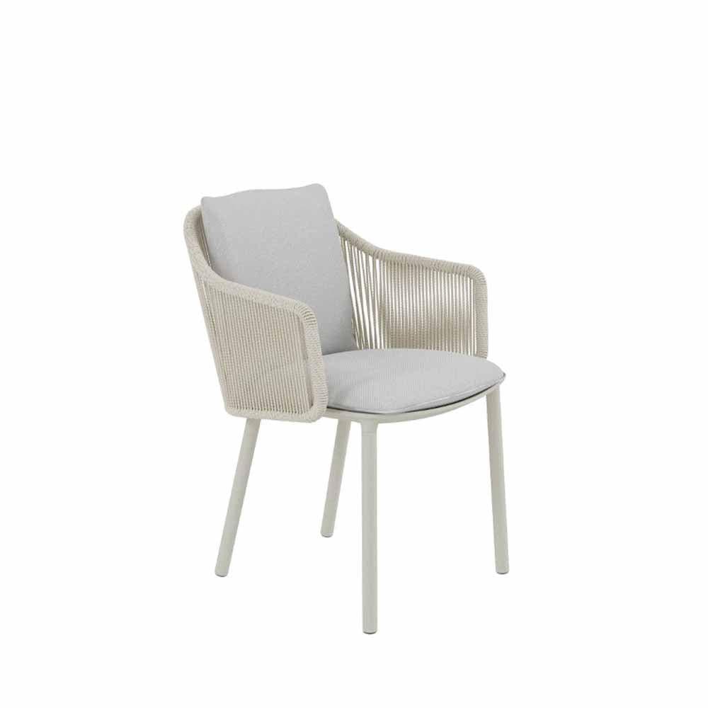 Tribù SENJA fauteuil avec coussins - Linen/Linen - Original Homestorys