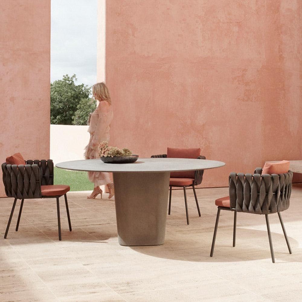 Tribù TOSCA chaise avec accoudoirs - Wengé - Original Homestorys