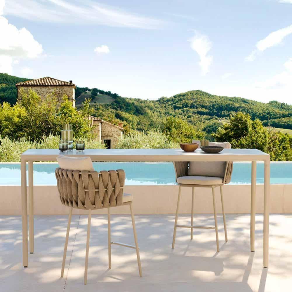 Tribù TOSCA bar stool - Linen - Homestorys