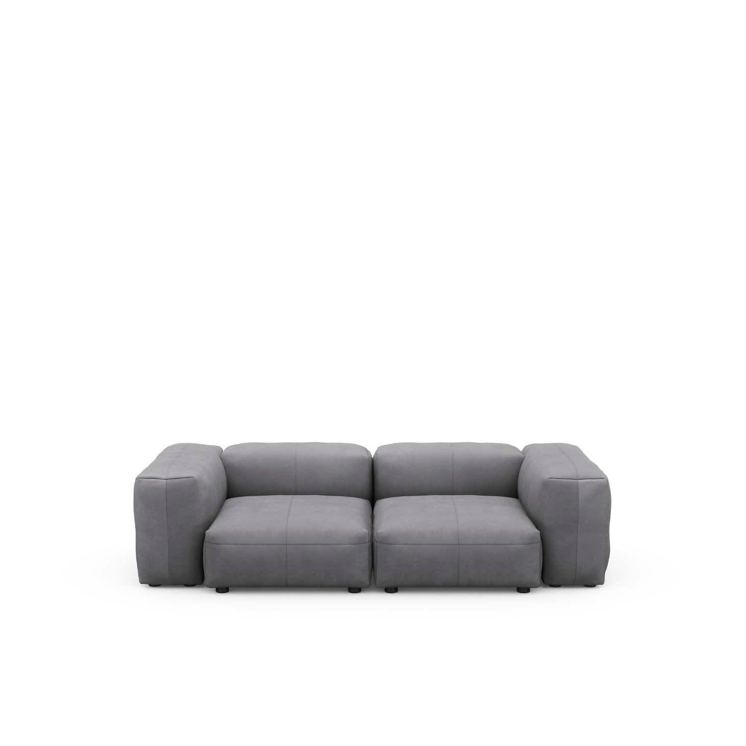 Modulares Sofa S Leder - 2-Sitzer | Vetsak | Homestorys