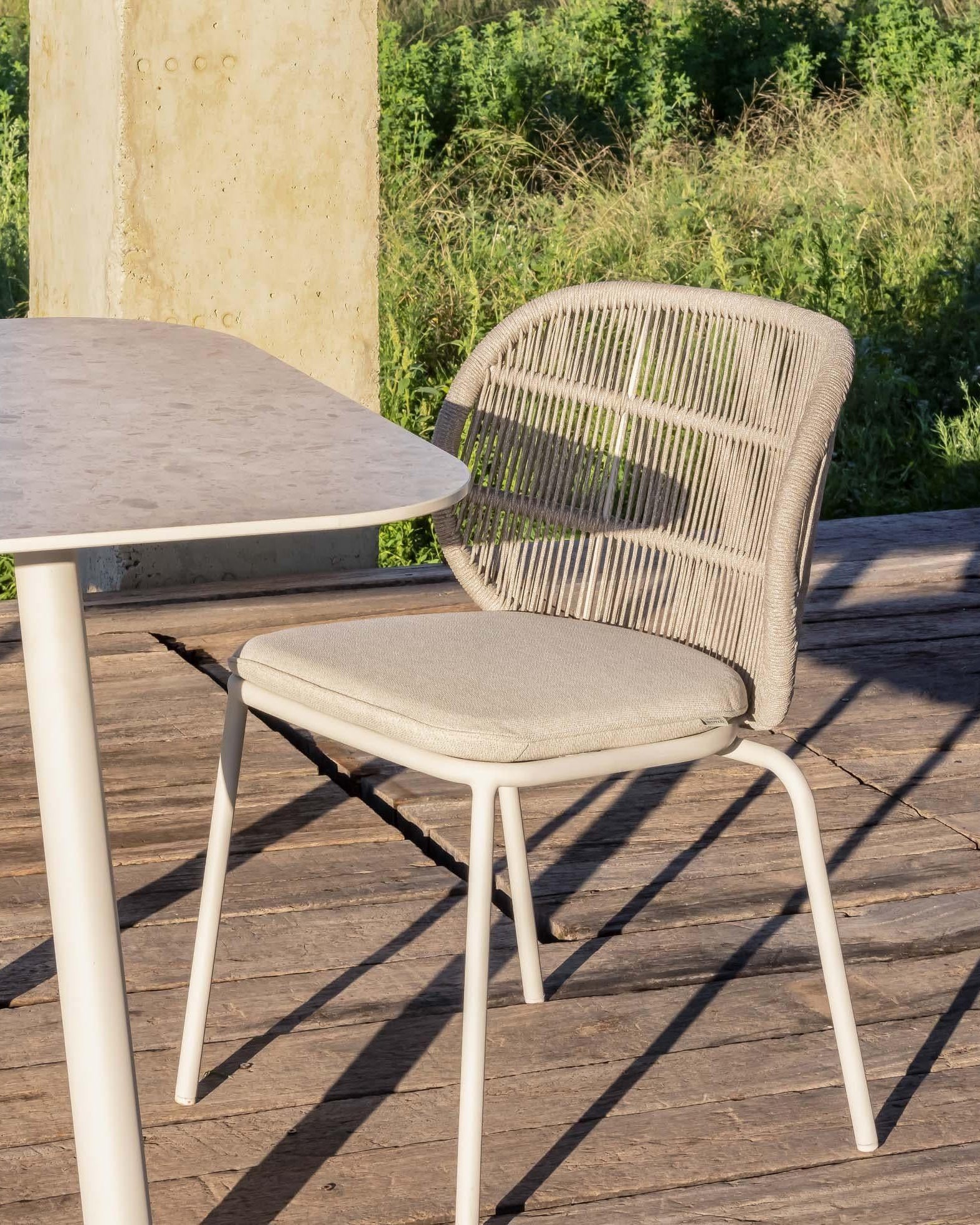 Gartenstuhl KODO Dune White | Vincent Sheppard | Homestorys
