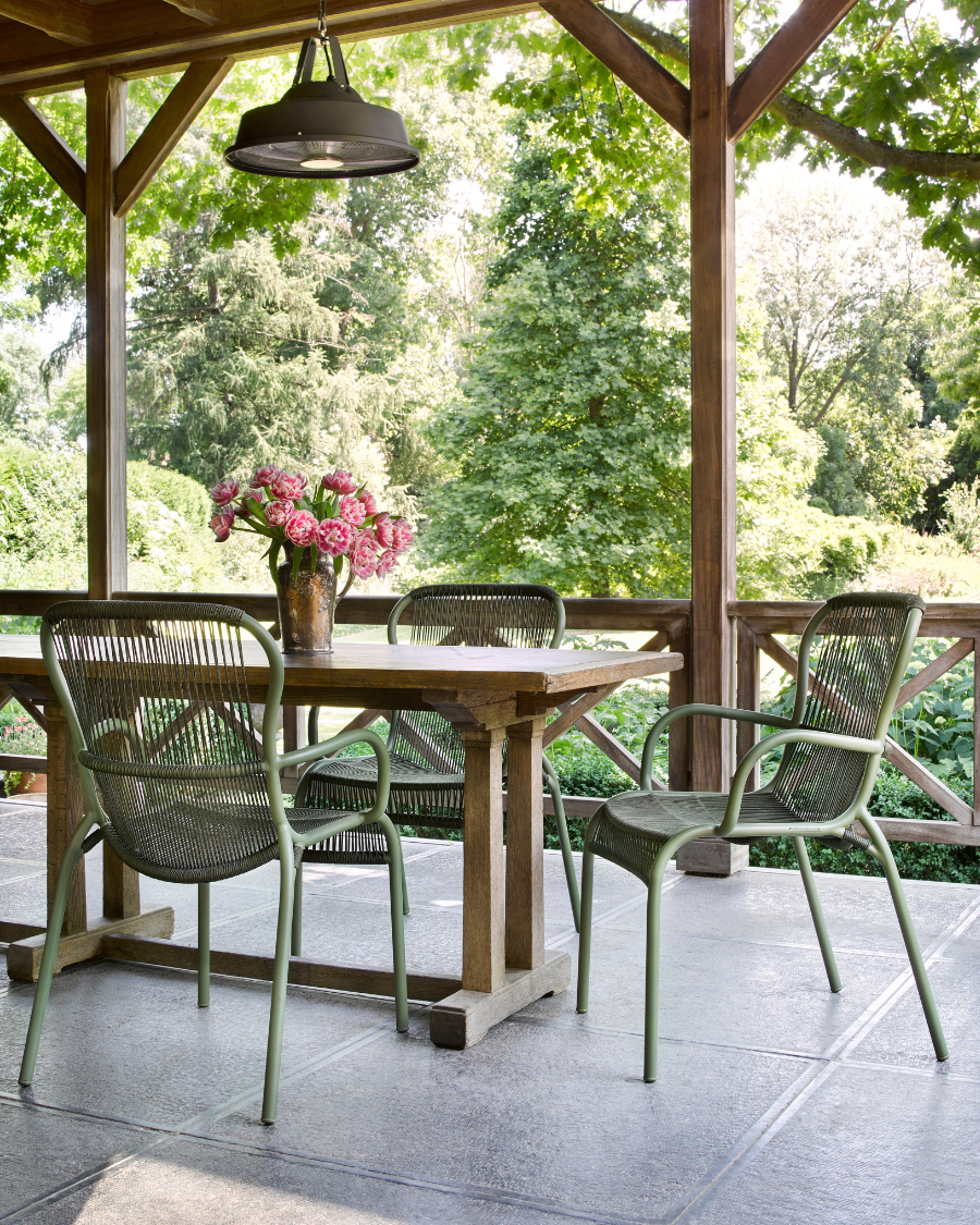 Chaise avec accoudoirs LOOP Rope