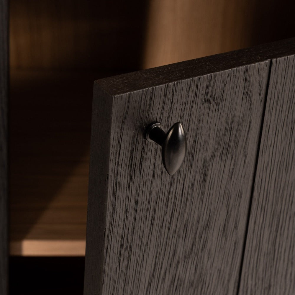 Armoire murale WOOD XL noir