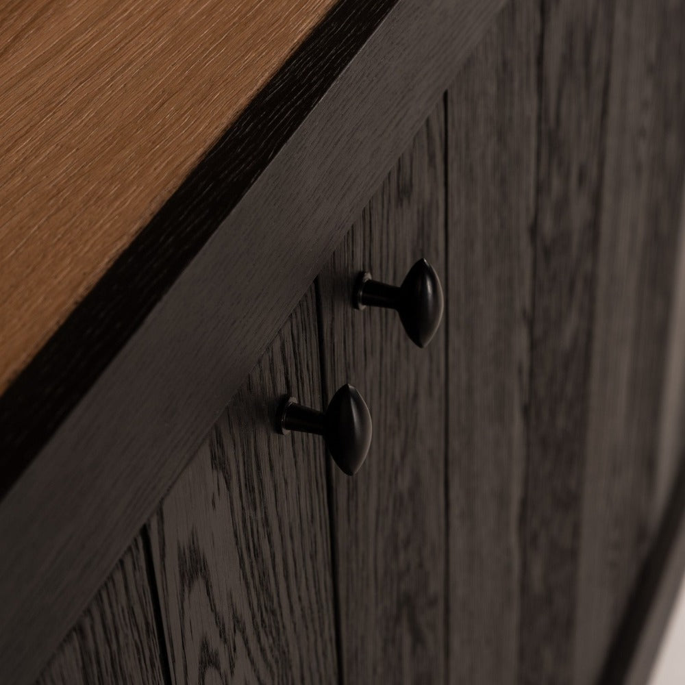 Armoire murale WOOD XL noir