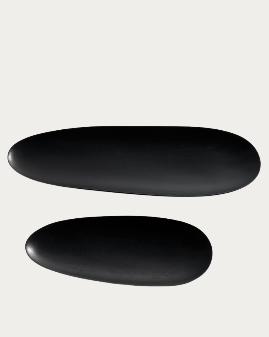 Trays OBJECTS Ovale set of 2
