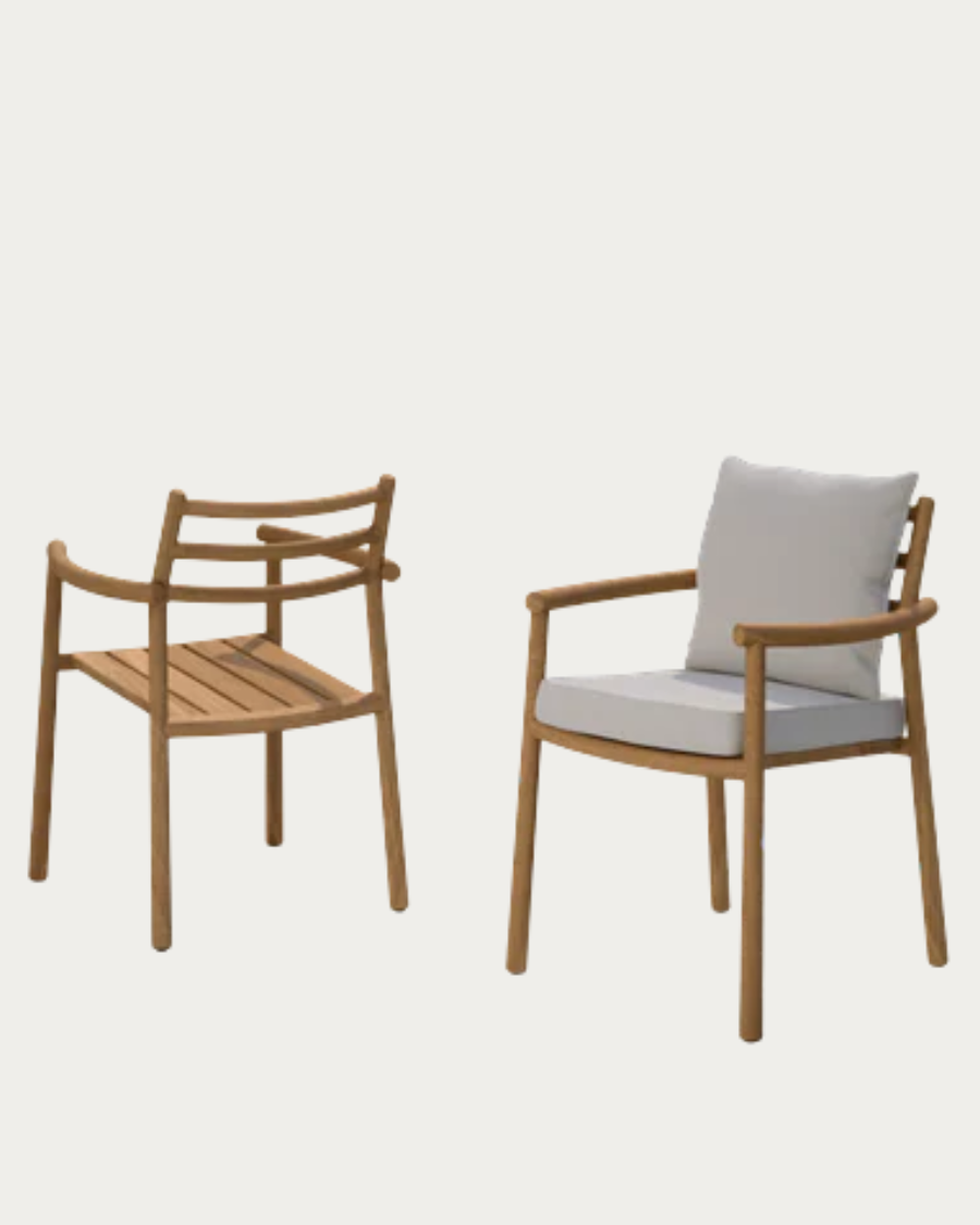 Chaise de jardin avec accoudoirs UKIYO