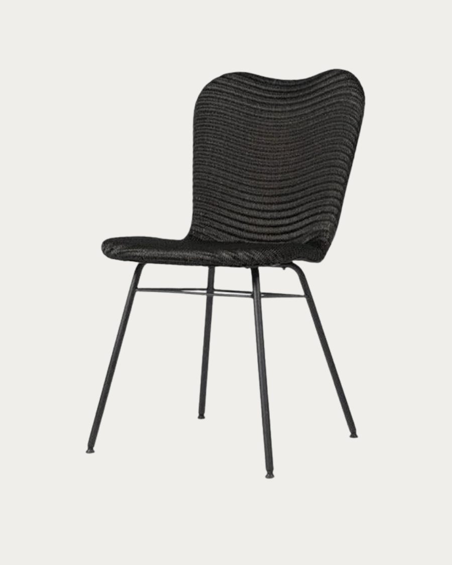 Chaise en acier Lily