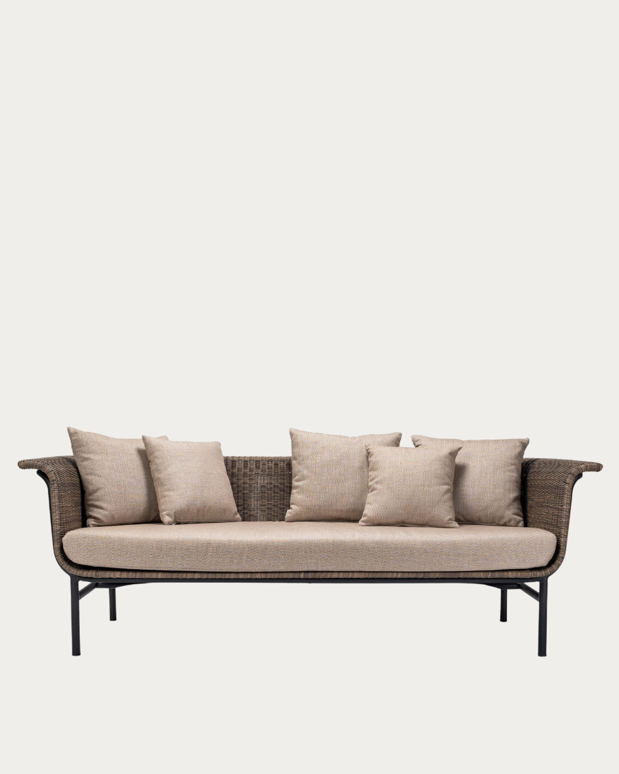 Garden sofa WICKED Taupe