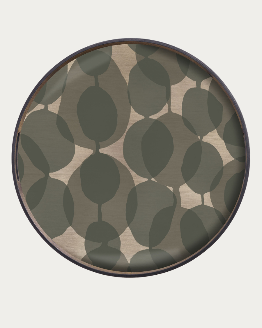 TRANSLUCENT SILHOUETTES Connected Dots tray - Ø48