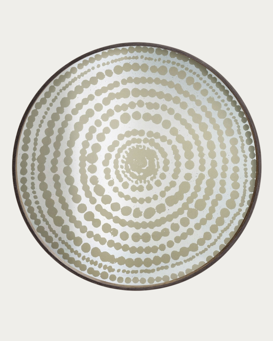 TRIBAL QUEST Gold Beads tray - Ø61